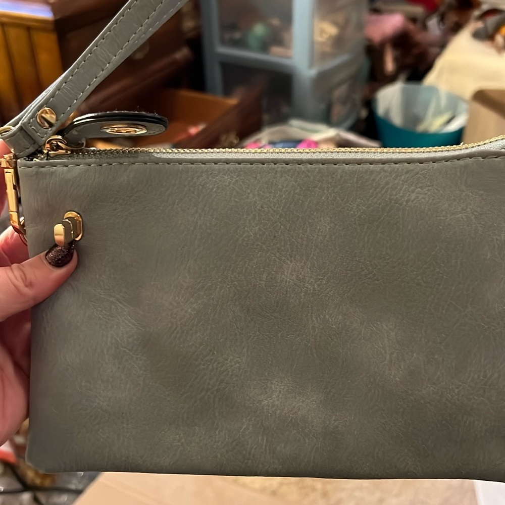 Blue wristlet